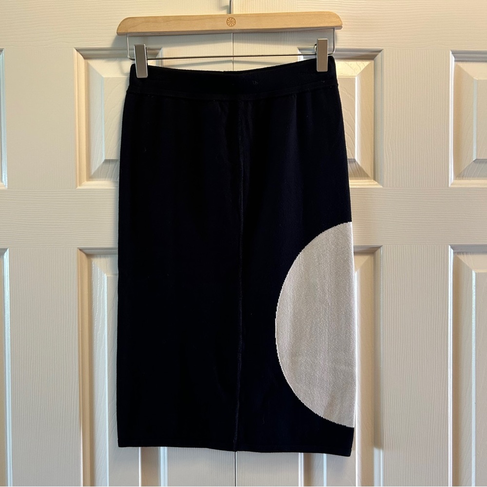 Bitte Kai Rand Scandinavian Geometric Knit Skirt